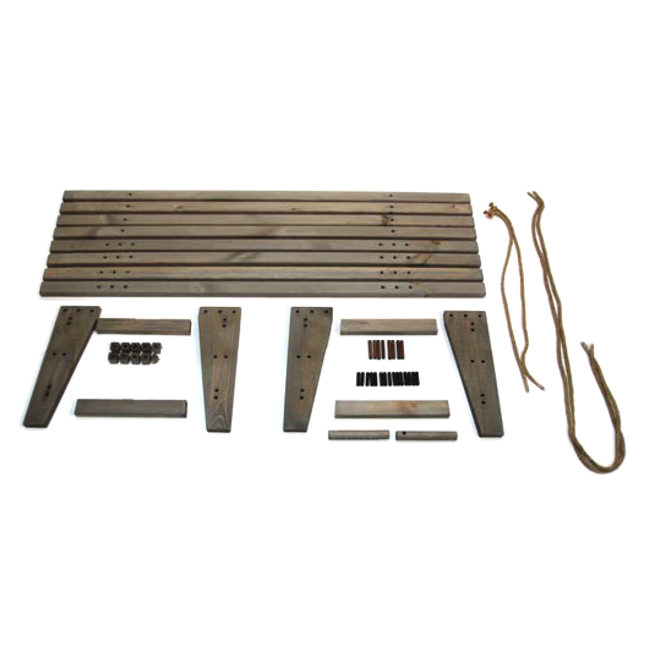 BANCA FORCE DAYBED FINLANDESA 1.90M MADERA PINO EUROPEO GRIS ACEITADO USO INTERIOR Y EXTERIOR - 5