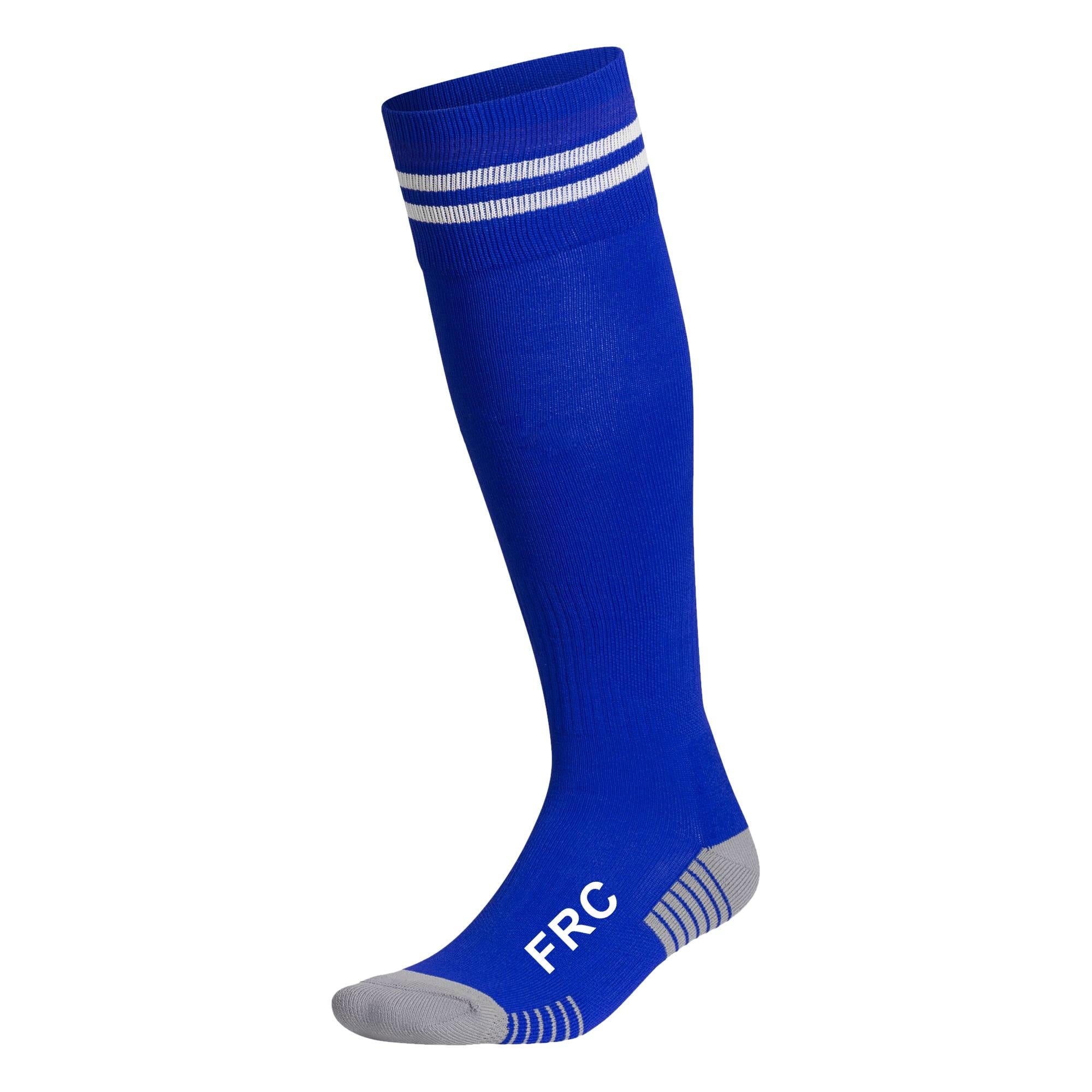 2 PARES MEDIAS DEPORTIVAS FUTBOL UNISEX FORCE CON LÍNEAS FRC INFANTIL - 1