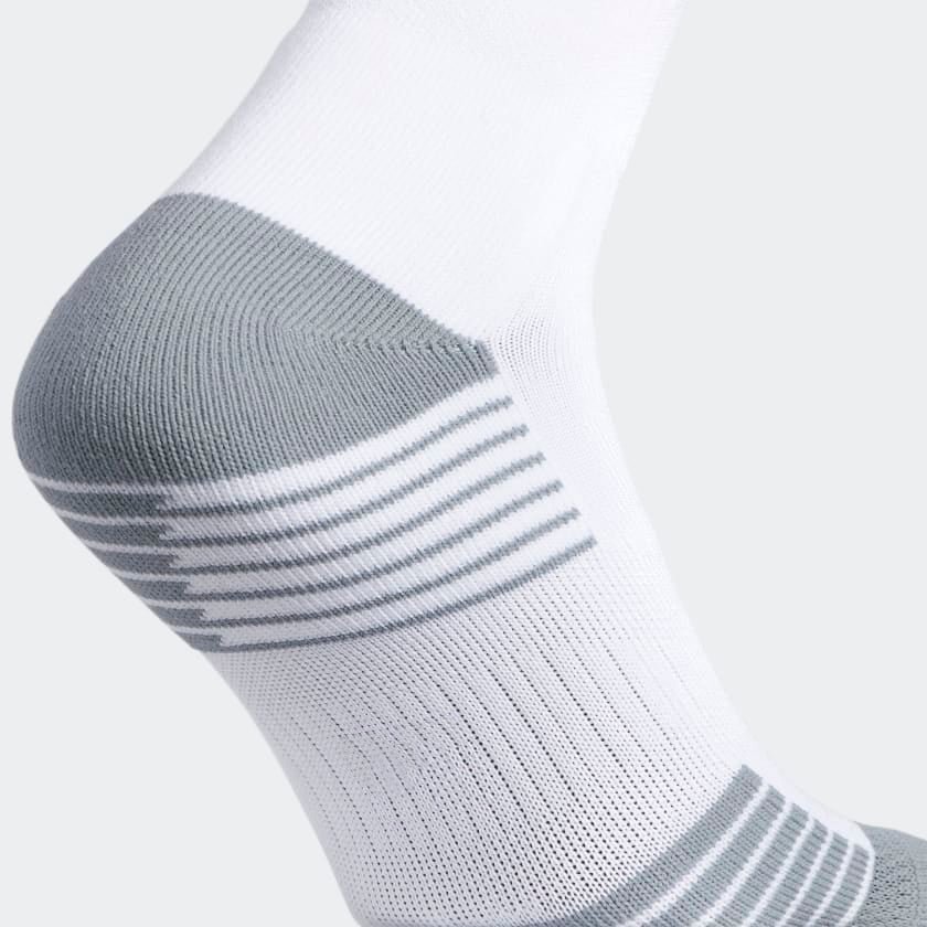 2 PARES MEDIAS DEPORTIVAS FUTBOL UNISEX FORCE BLANCAS CON LÍNEAS FRC INFANTIL - 2