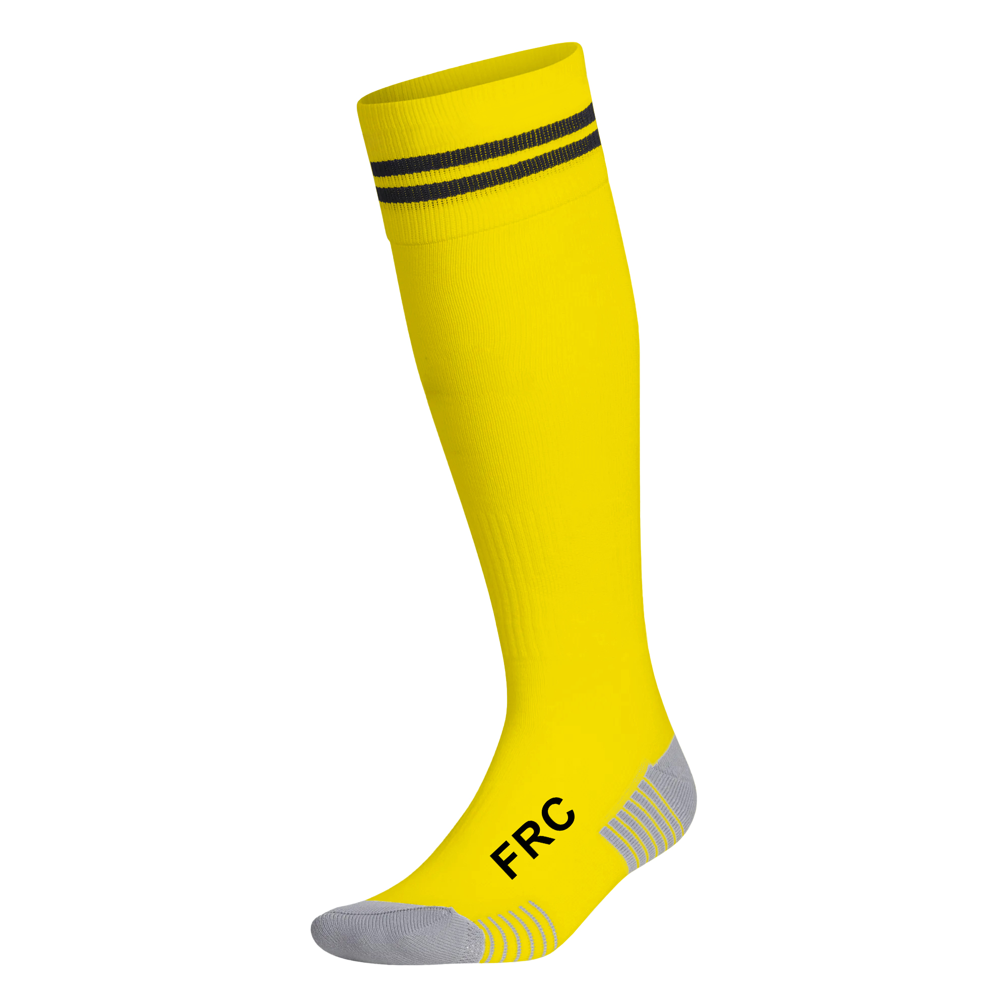 2 PARES MEDIAS DEPORTIVAS FUTBOL UNISEX FORCE CON LÍNEAS FRC ADULTO - 1