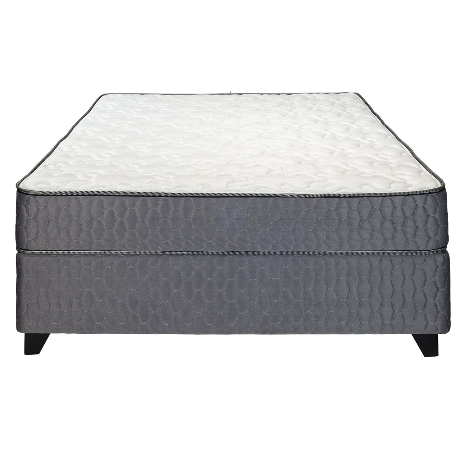 CAMA NOVATEX HOME 2 PLAZAS AMERICANA GREY DUAL - 1