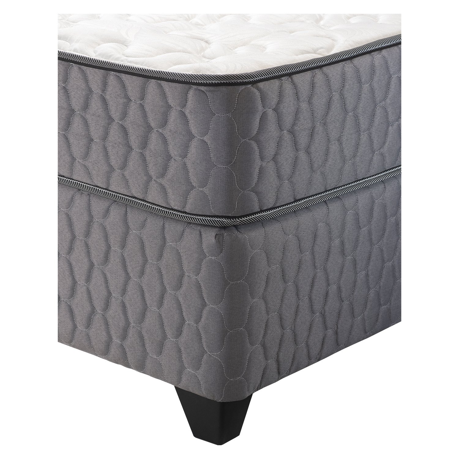 CAMA NOVATEX HOME 2 PLAZAS AMERICANA GREY DUAL - 3