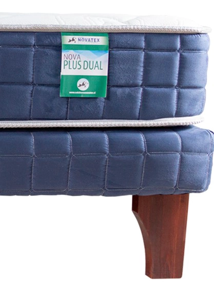 CAMA EUROPEA NOVA PLUS DUAL 1.5 PLAZA BOX - 2
