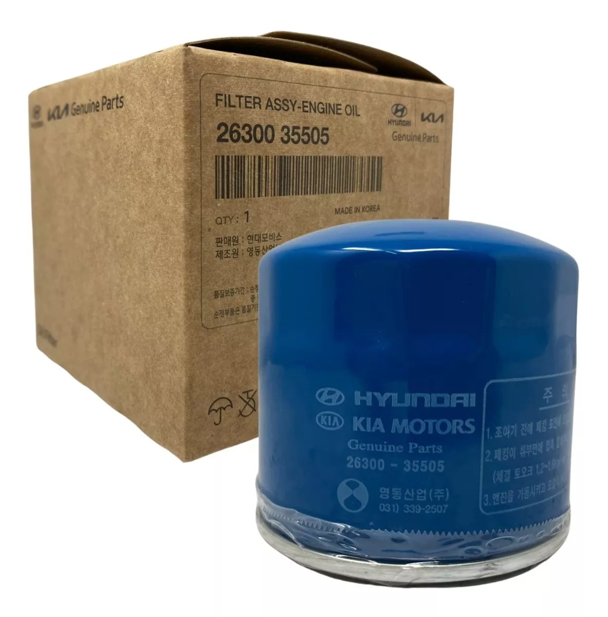 FILTRO DE ACEITE MOBIS W818/8 - 1