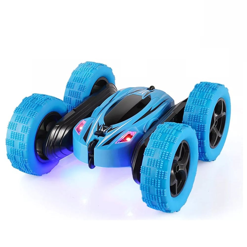 AUTO CONTROL REMOTO ACROBATICO CON GIRO 360 GRADOS AZUL - 1