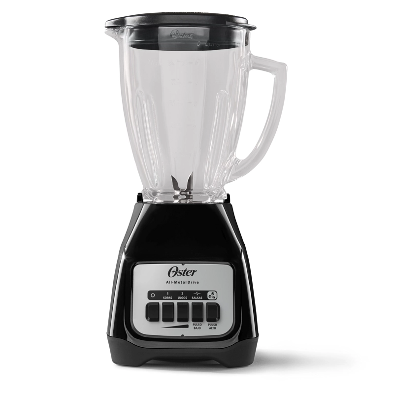 LICUADORA OSTER NEGRA TECLAS 550W 2 VEL BLSTKAG-BPB - 1