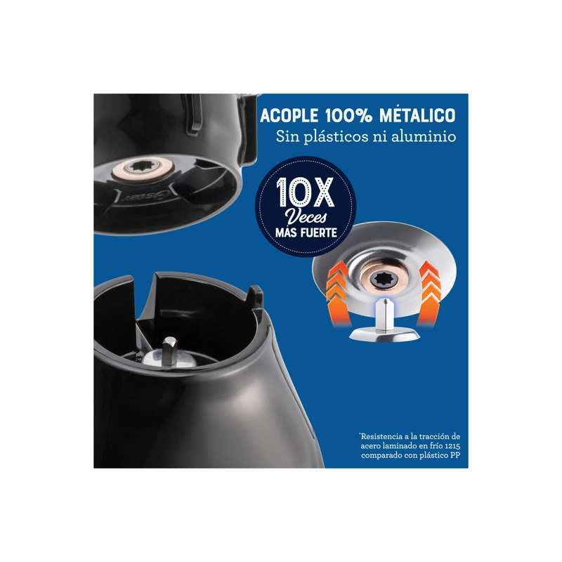 LICUADORA OSTER NEGRA TECLAS 550W 2 VEL BLSTKAG-BPB - 8