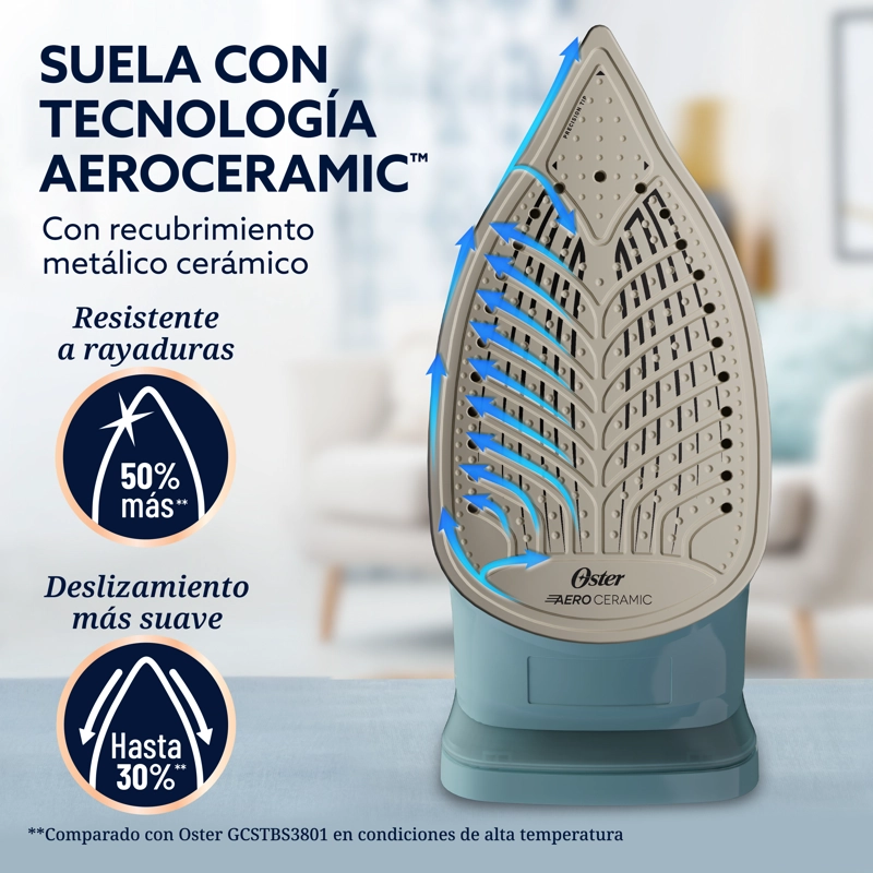 PLANCHA AEROGLIDE  OSTER 1600W GCSTAC7001 - 4
