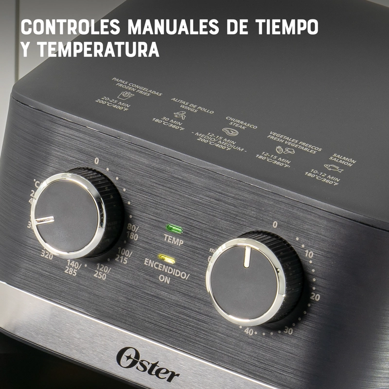 FREIDORA DE AIRE OSTER 401MDF 4L MANUAL - 3