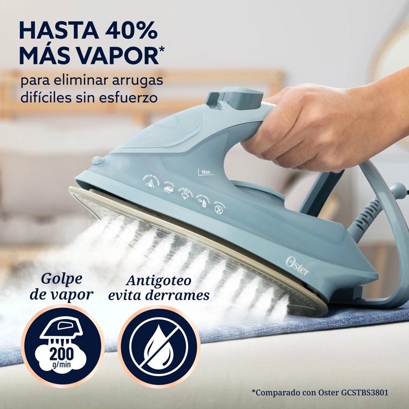PLANCHA AEROGLIDE PLUS OSTER 2200W GCSTAC7402 - 2