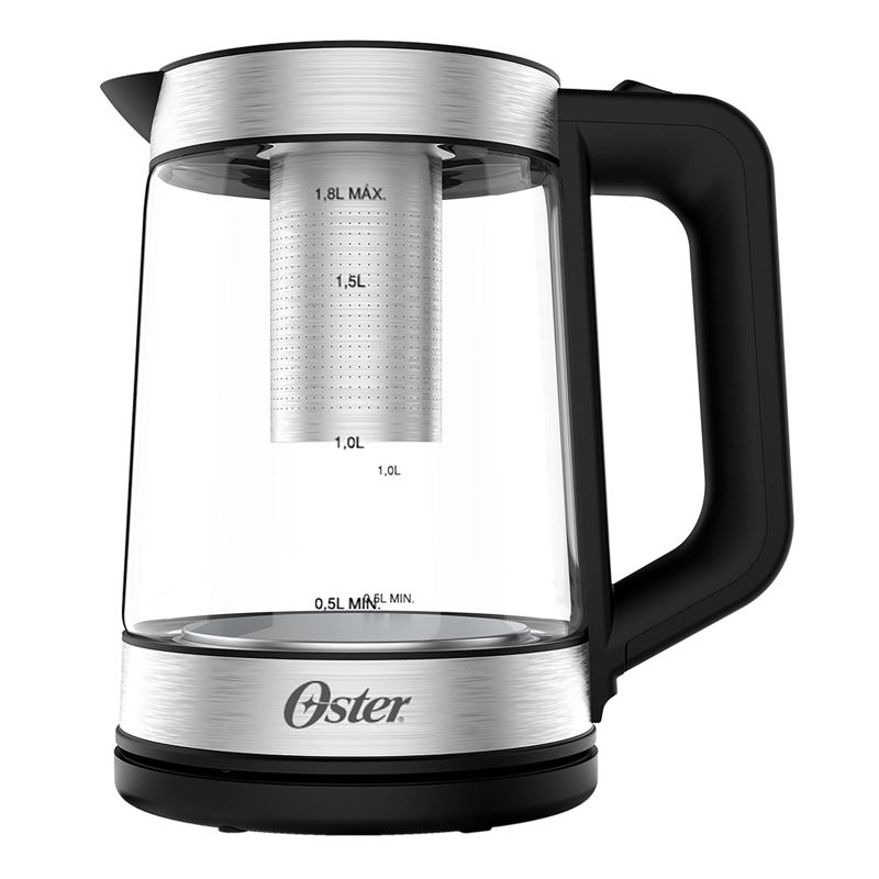 HERVIDOR ELECTRICO 1,8L OSTER VIDRIO BVSTKT5803B - 1