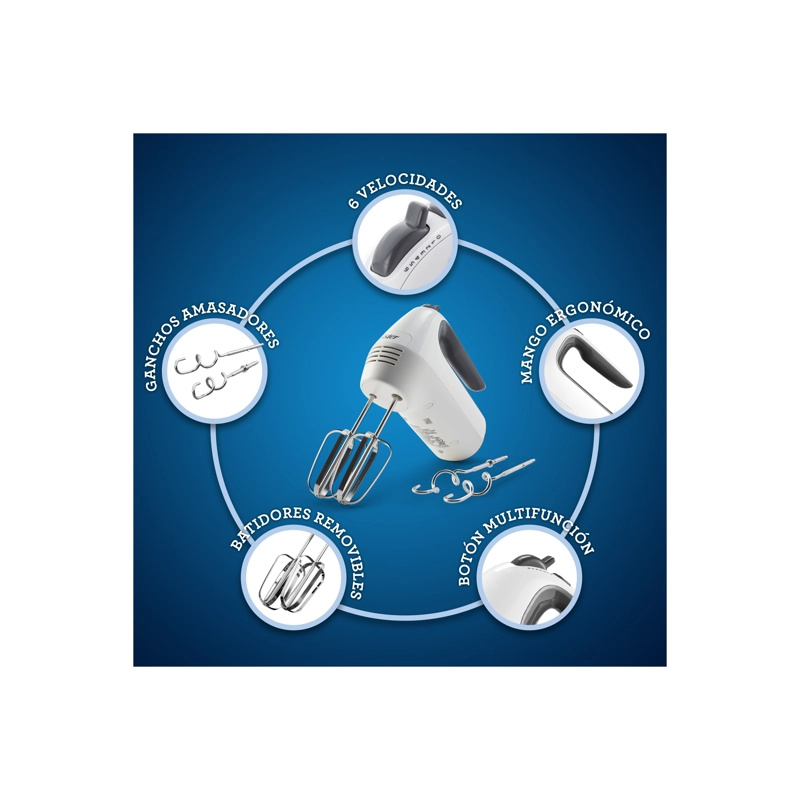 BATIDORA MANUAL OSTER 6 VEL FPSTHM3532 - 6