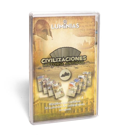 CIVILIZACIONES HISTORIA ANTIGUA ( JUEGO ENCICLOPEDICO 32 LAMINAS )