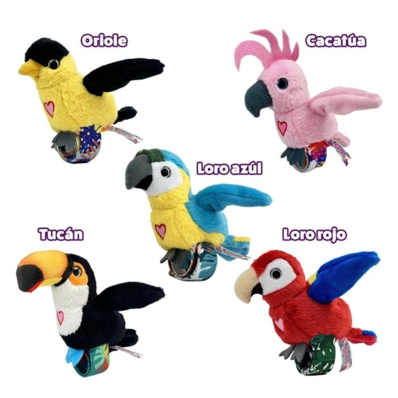 PELUCHE REPITE CANTA ALETEA HAPPY YAPPERS TUCAN - 2