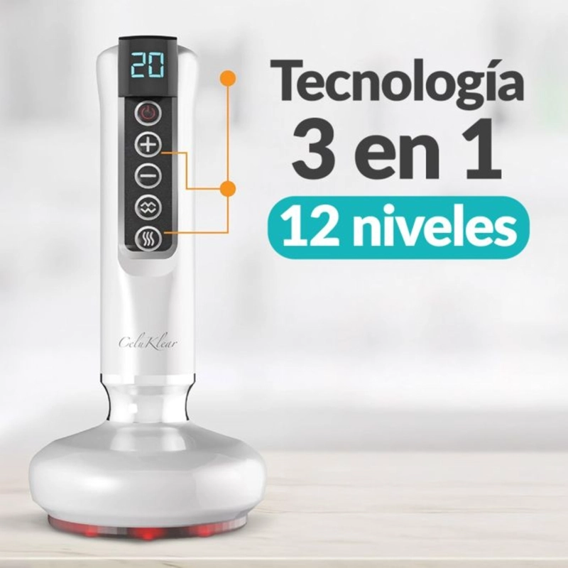 MASAJEADOR INALAMBRICO 3 EN 1 CELUKLEAR - 7