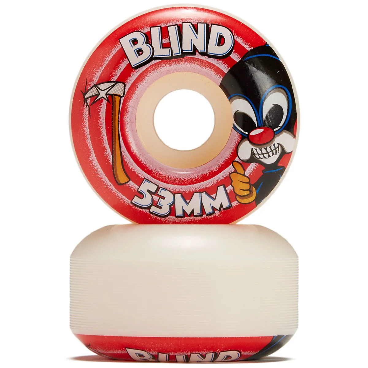 RUEDAS DE SKATE UNISEX REAPER IMPERSONATOR ROJO BLIND - 1