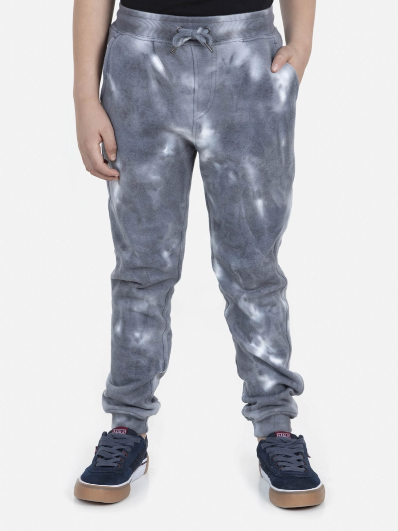 PANTALÓN ALGODÓN NIÑO MAUI & SONS GRIS CLARO JOGGER TD - 1