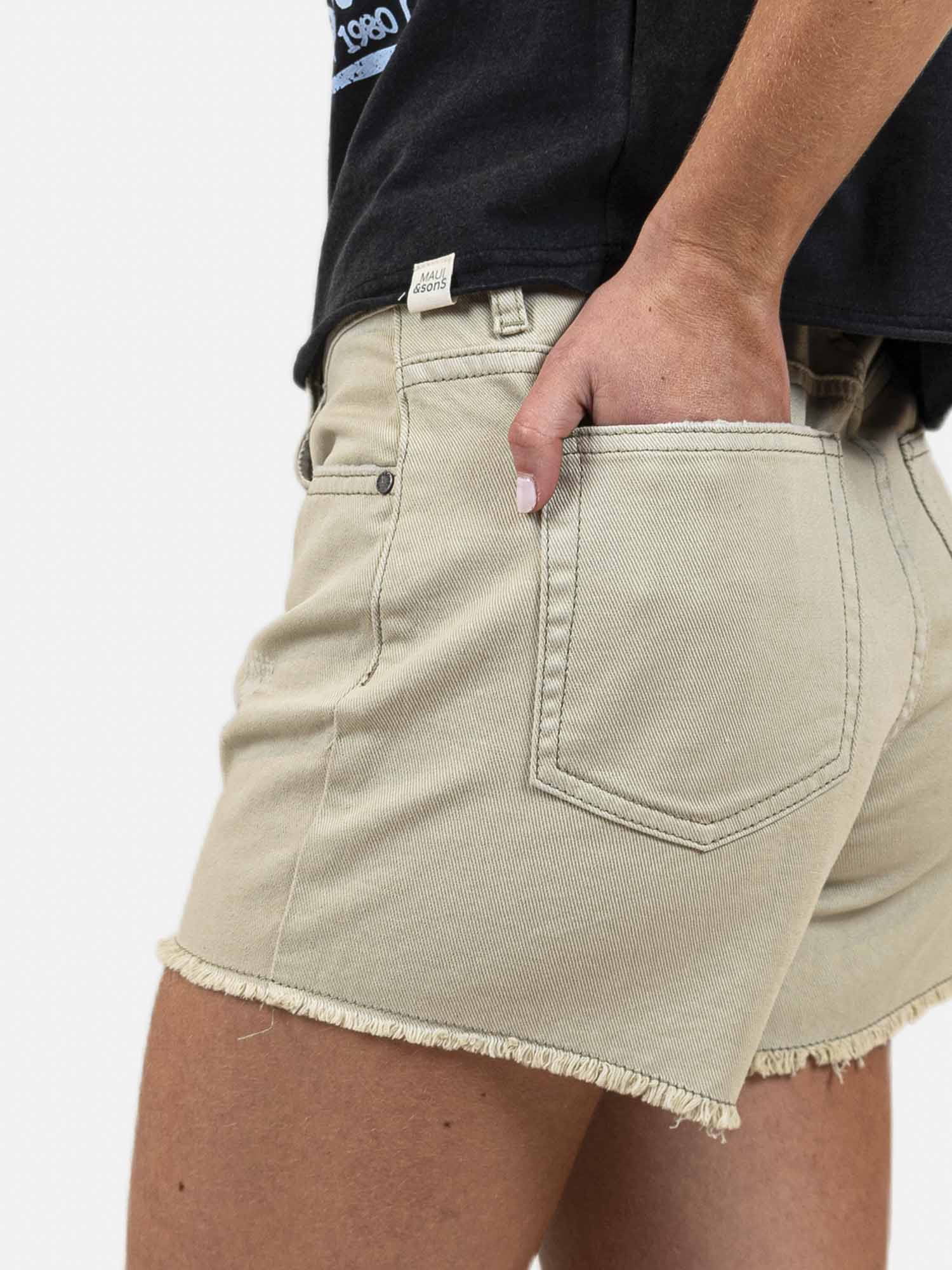 SHORT JEANS ALGODÓN MUJER MAUI & SONS VERDE 5B1939-WV23 5B1939 - 3