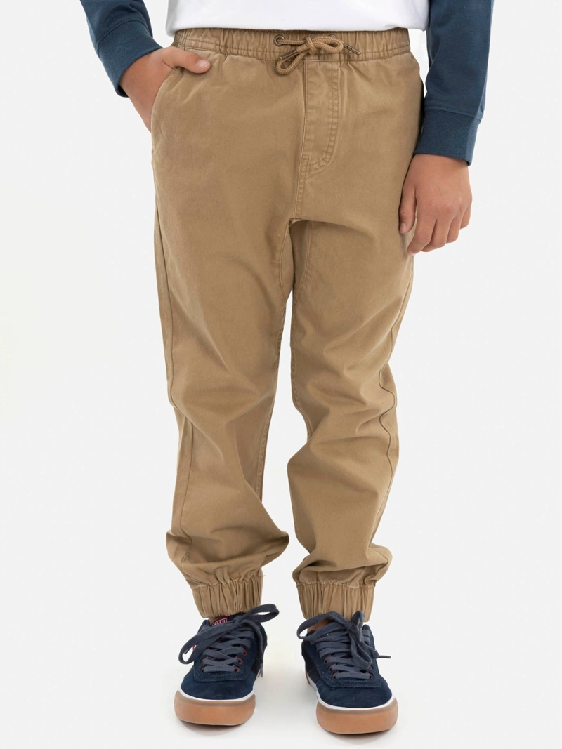 PANTALÓN ALGODÓN NIÑO MAUI & SONS CAFÉ JOGGER FIT 5N1124-KI23 - 1