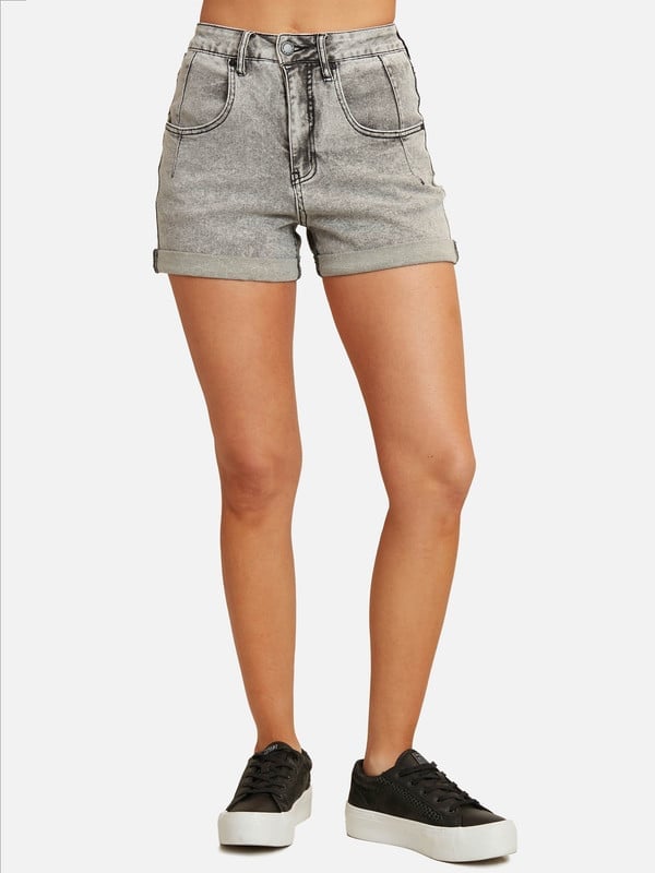 SHORT JEANS REGULAR FIT MUJER MAUI & SONS GRIS 5B640-WV SUMMER STREET - 1
