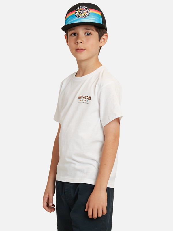 PACK MANGA CORTA UNISEX MAUI & SONS 5AV1752-KV POLERA JOCKEY INFANTIL BLANCO - 1