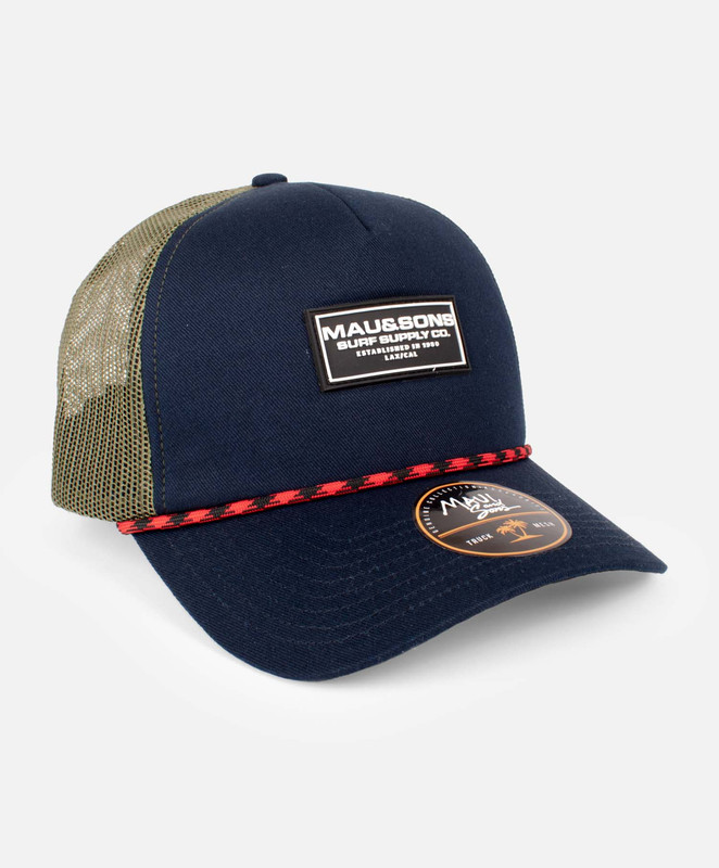 JOCKEY MAUI & SONS 5AJ1872 AZUL TAIN MIKE NAV TRUCKER HOMBRE MAUI AND SONS - 1