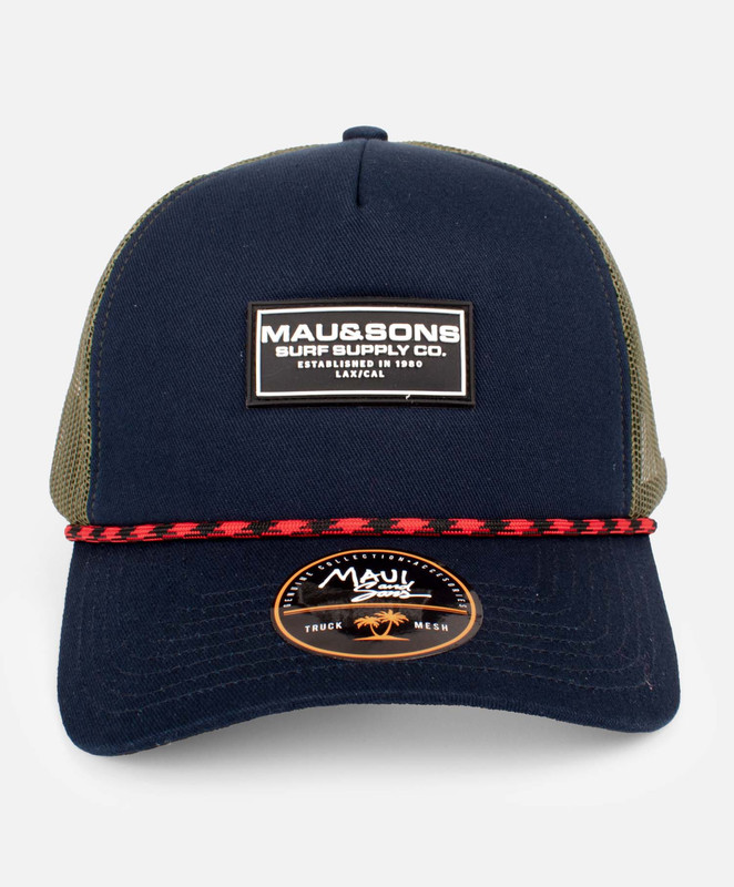 JOCKEY MAUI & SONS 5AJ1872 AZUL TAIN MIKE NAV TRUCKER HOMBRE MAUI AND SONS - 3