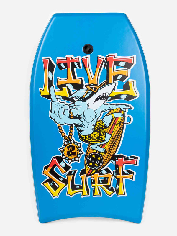 TABLA BODYBOARD MAUI & SONS EVA LIVESURF AZUL INFANTIL - 1