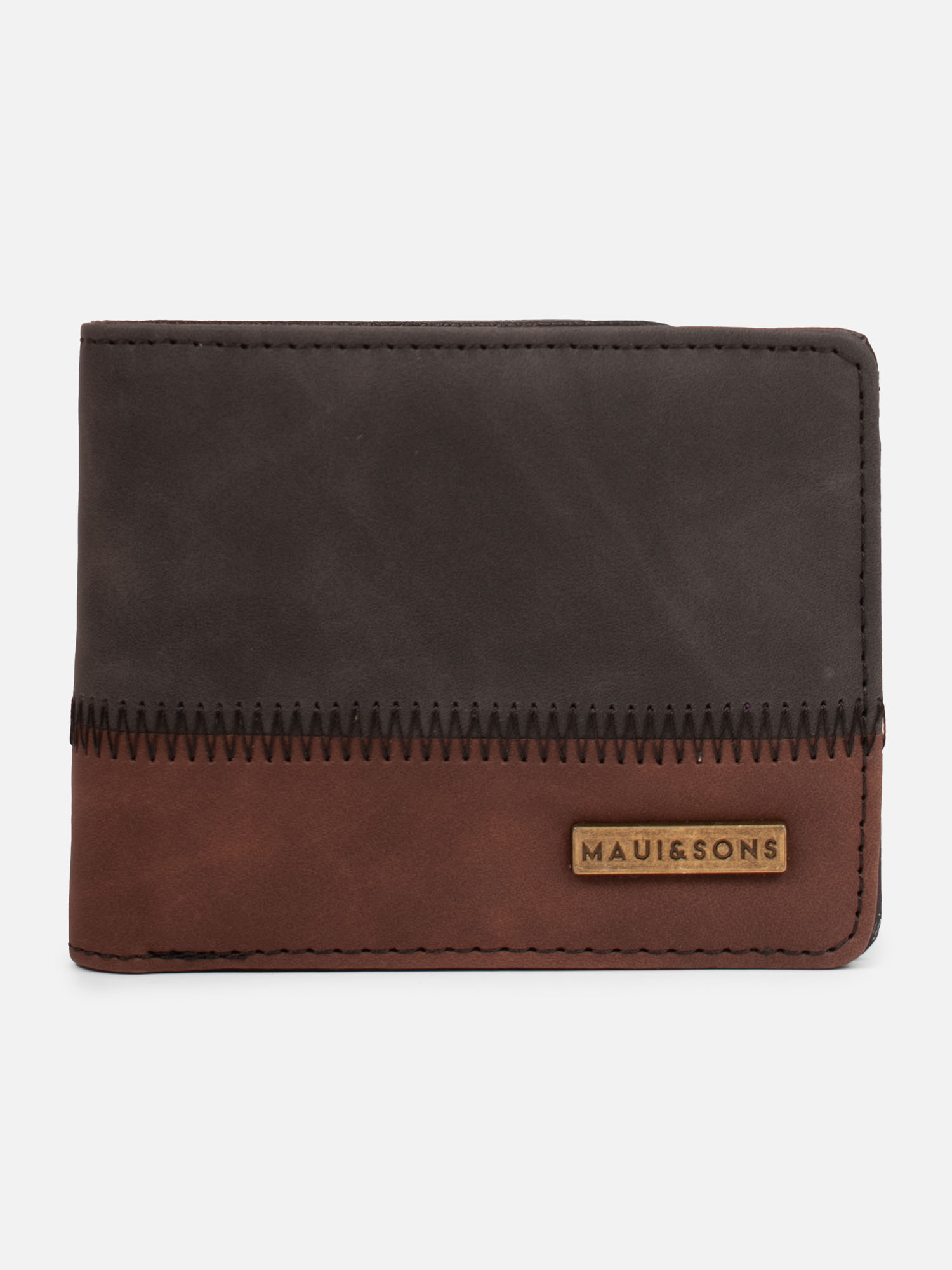 BILLETERA HOMEN NEGRO HOMBRE MAUI AND SONS - 1