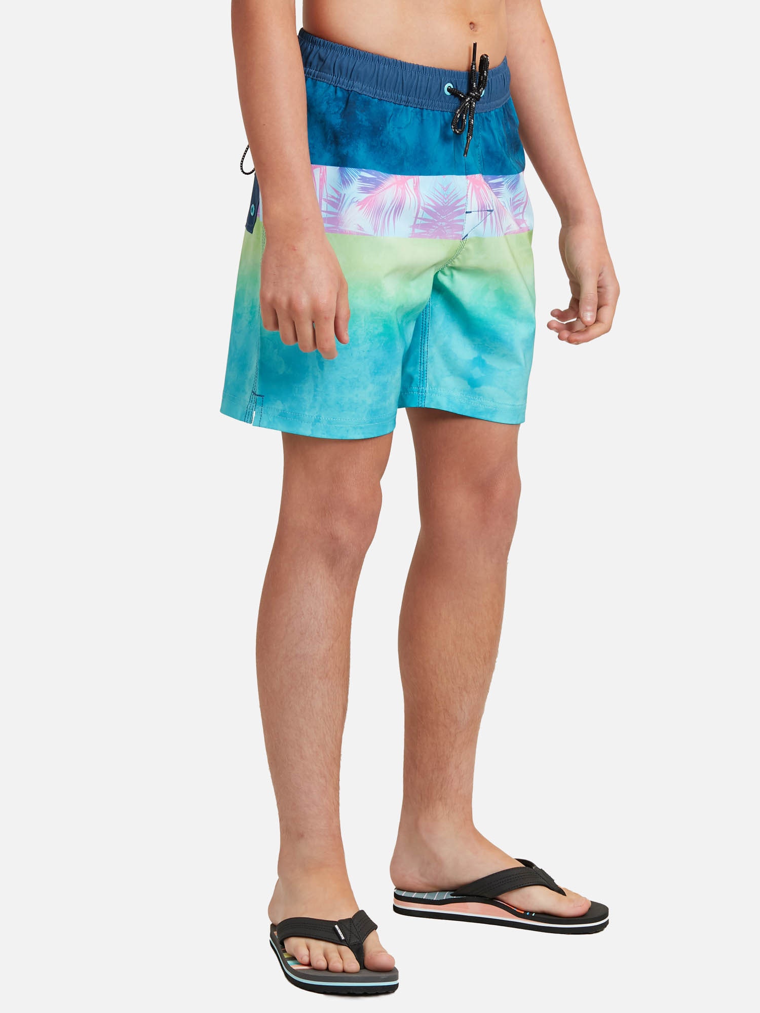 TRAJE DE BAÑO RETRO COLLAGE MULTICOLOR NIÑO MAUI AND SONS - 1