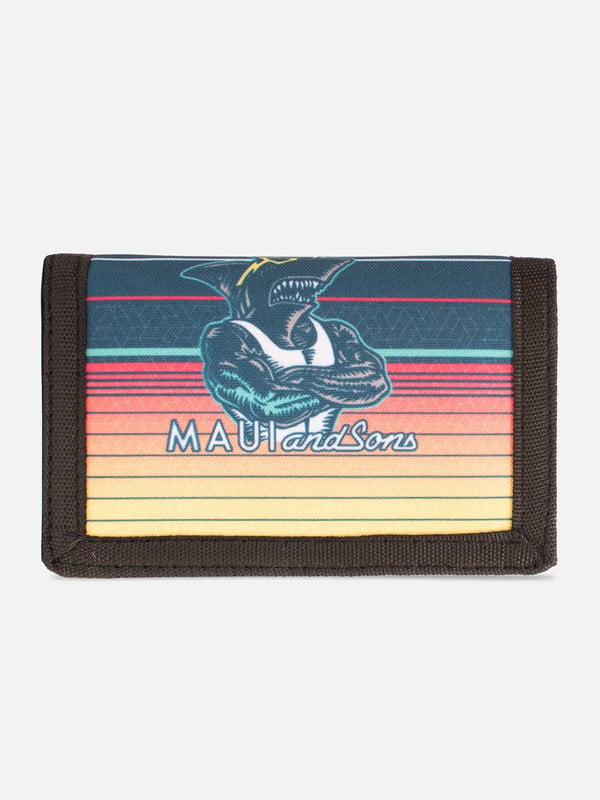 BILLETERA SHARK LINES MULTICOLOR NIÑO MAUI AND SONS - 1