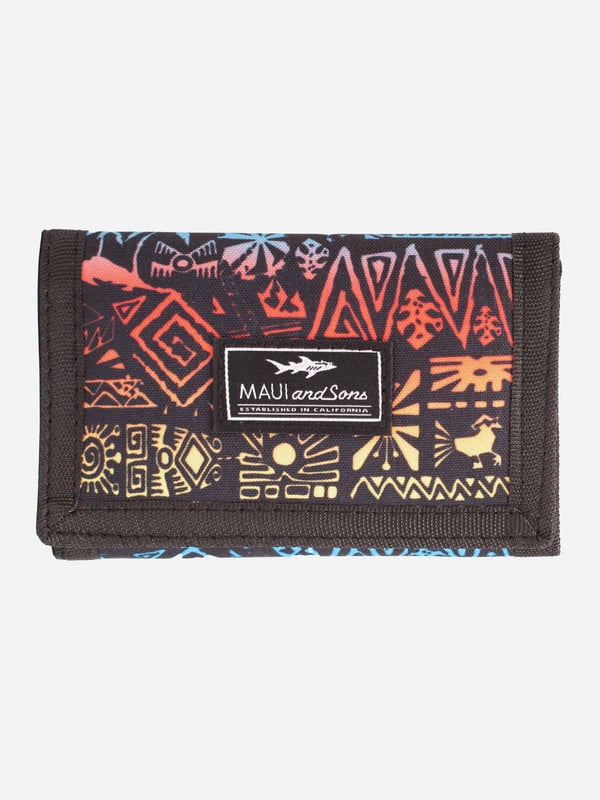 BILLETERA ALOHA VE TRI-FOLD MULTICOLOR HOMBRE MAUI AND SONS - 1