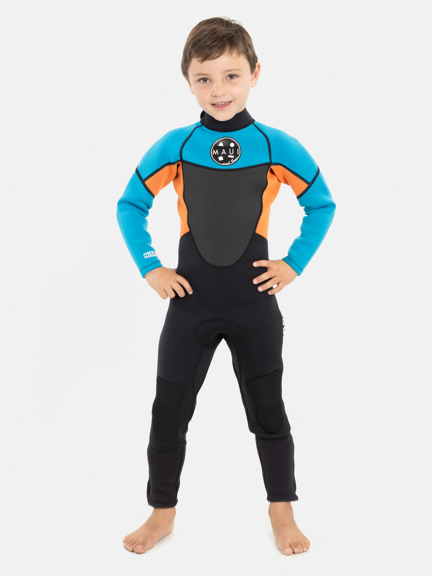 TRAJE AGUA EXTRAC AZUL INFANTIL NIÑO MAUI AND SONS - 1