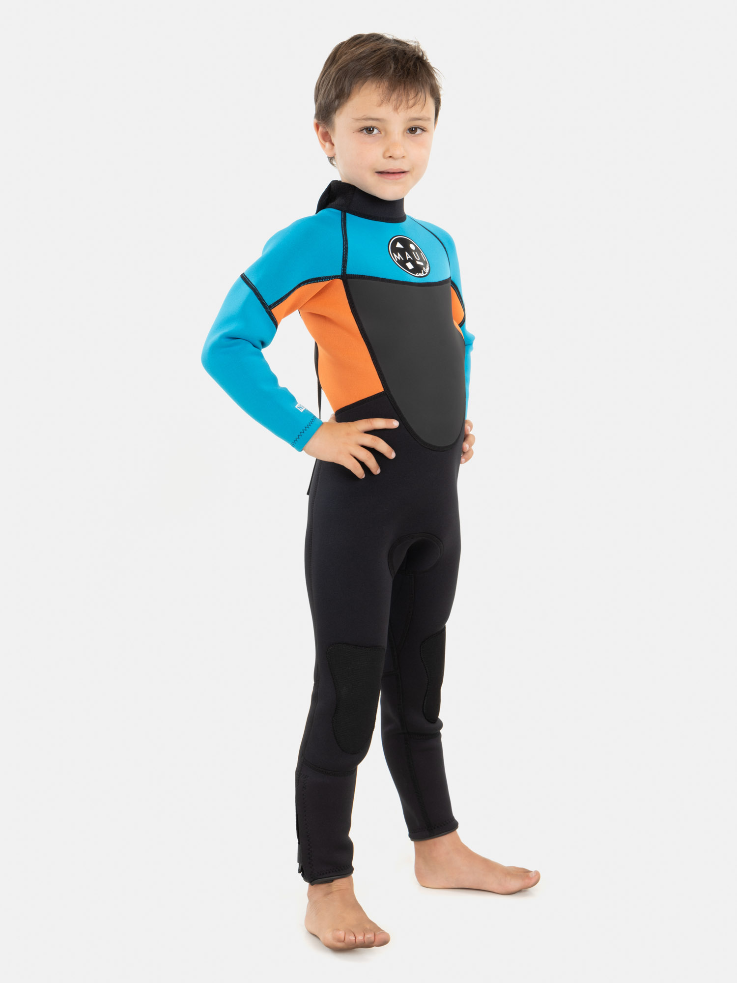 TRAJE AGUA EXTRAC AZUL INFANTIL NIÑO MAUI AND SONS - 4