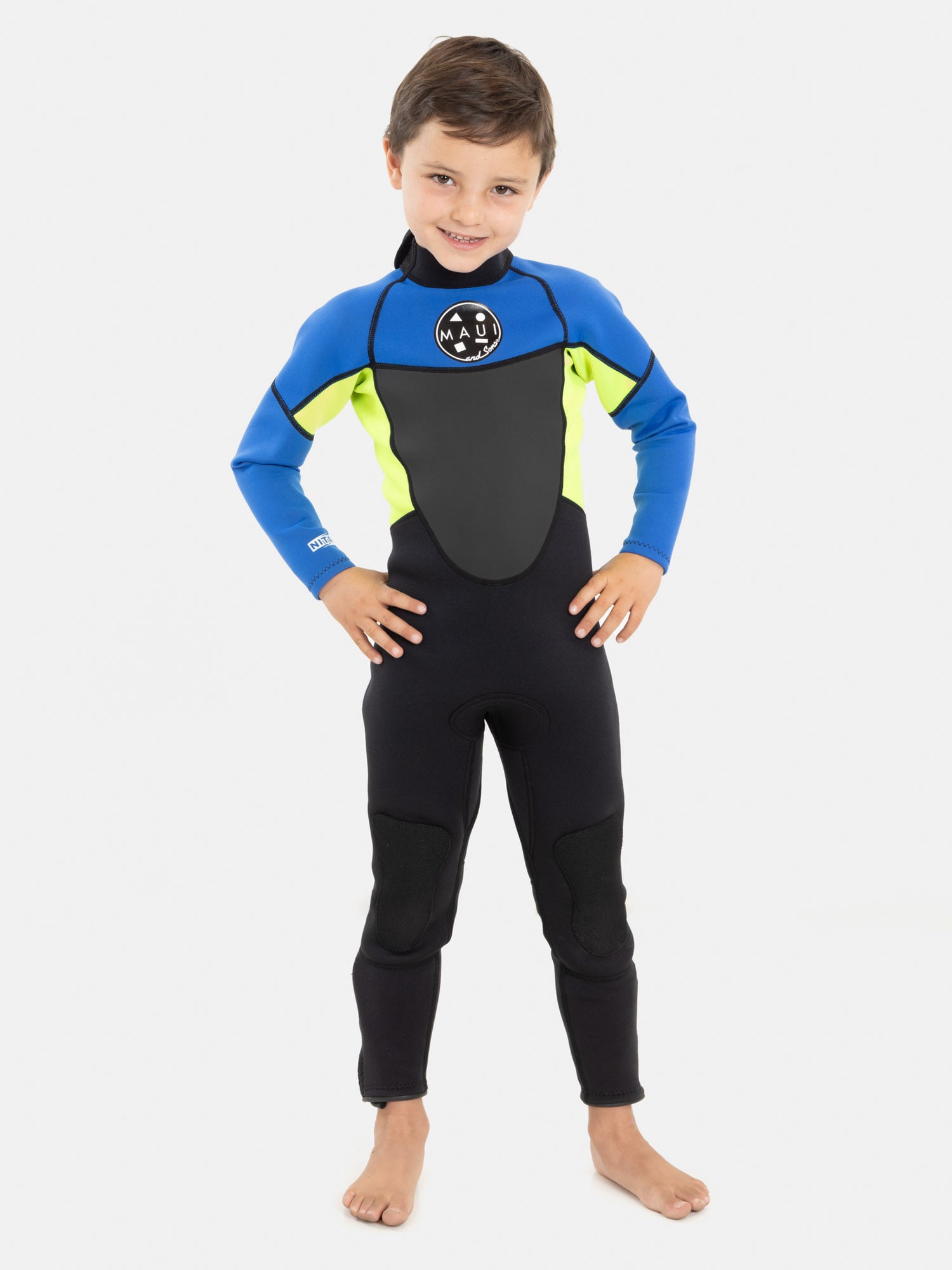 TRAJE AGUA GERIP AZUL INFANTIL NIÑO MAUI AND SONS - 1