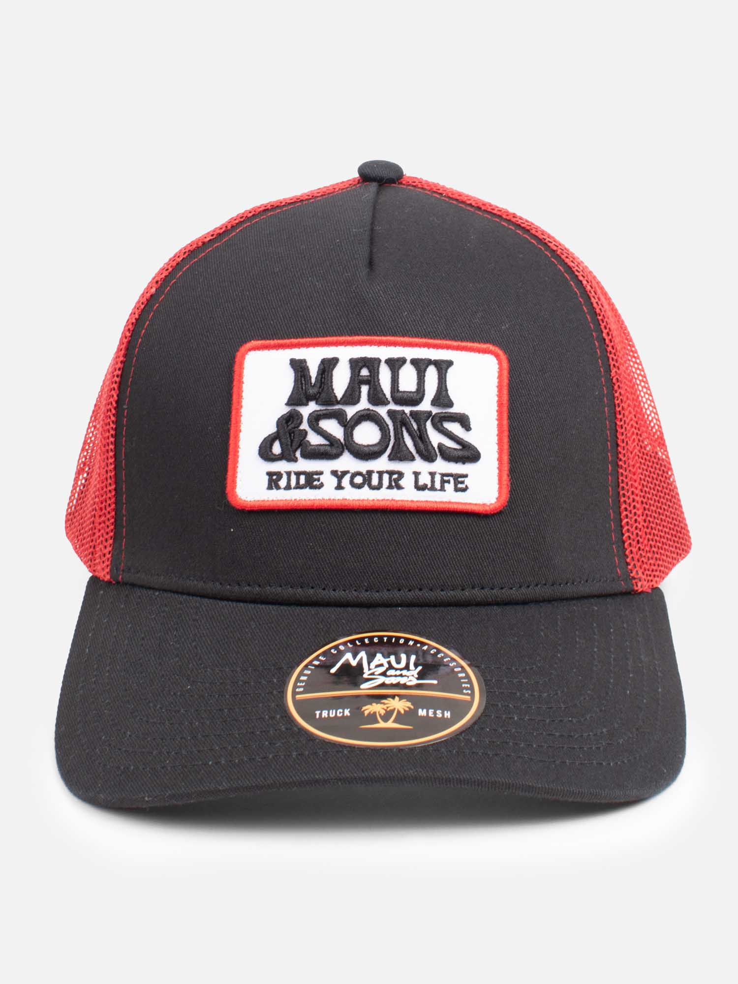 JOCKEY MAUI & SONS 5AJ1877-MV NEGRO TRUCKER HOMBRE MAUI AND SONS - 1