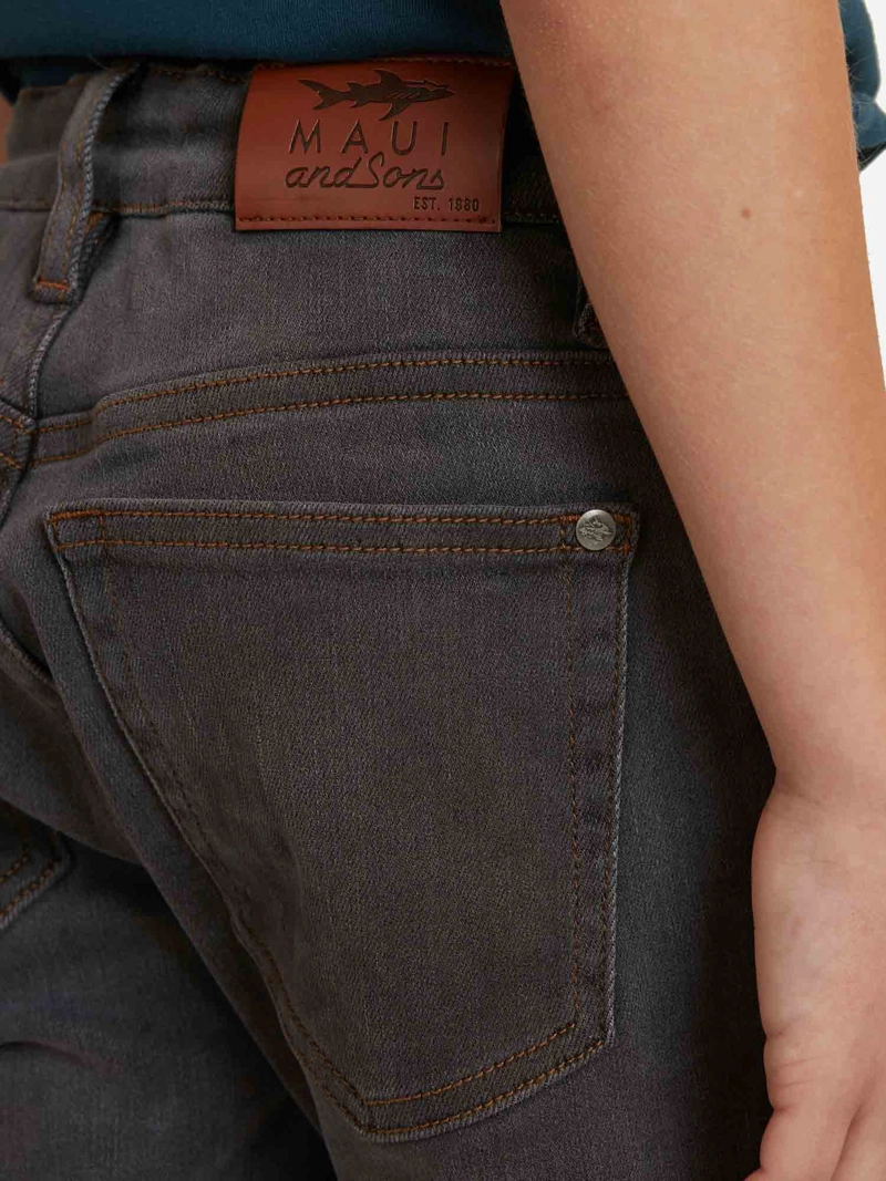 PANTALON PILOT NIÑO GRIS MAUI AND SONS - 3