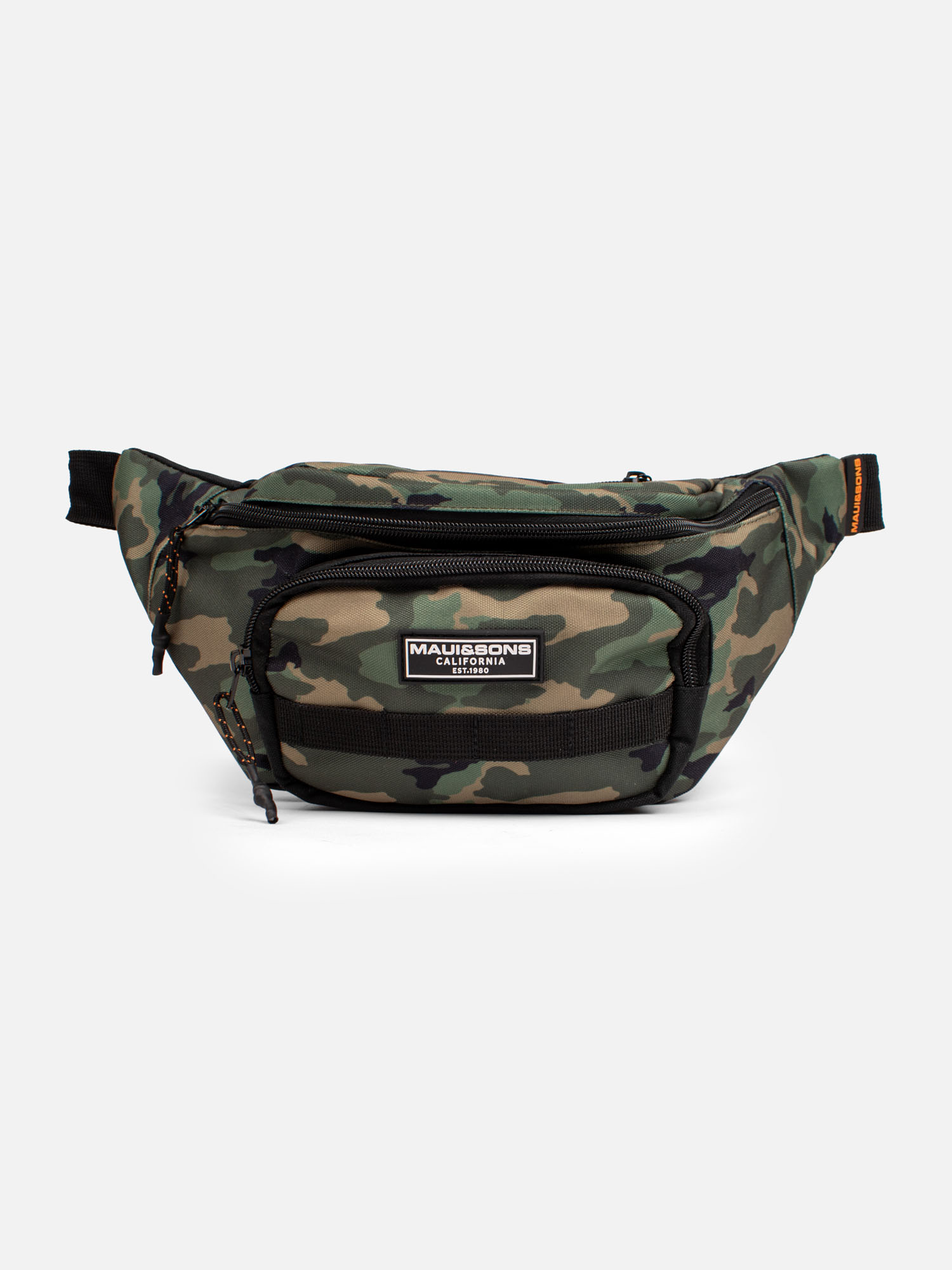 BANANO CAPTAIN CAMO NEGRO HOMBRE MAUI AND SONS - 1