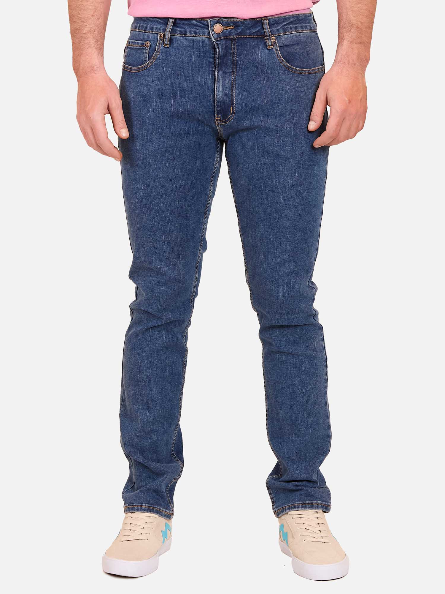 JEANS TOBILLERO SKINNY HOMBRE MAUI & SONS CELESTE 5N120-MT25 WAIKOLOA - 1