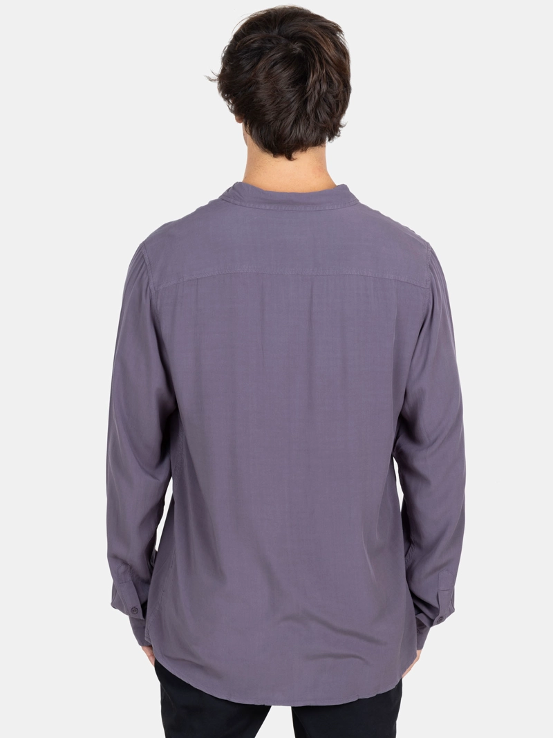 CAMISA ML SUNSET SHORE MORADO HOMBRE MAUI AND SONS - 2