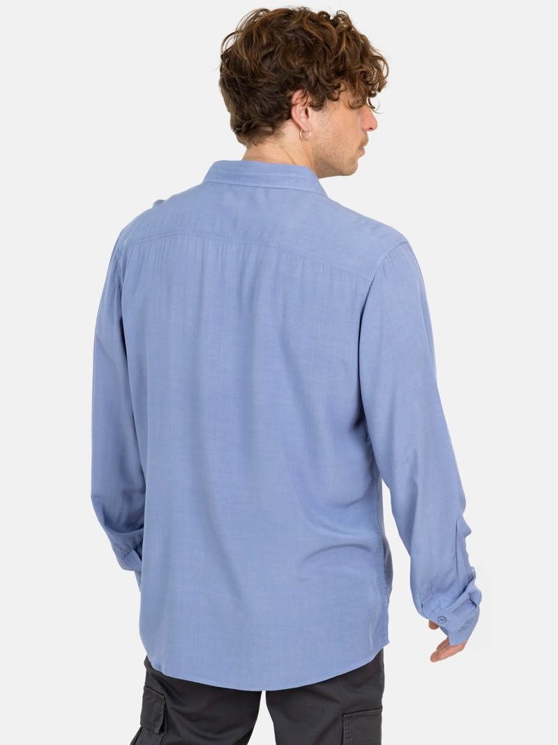 CAMISA ML SUNSET SHORE AZUL HOMBRE MAUI AND SONS - 2