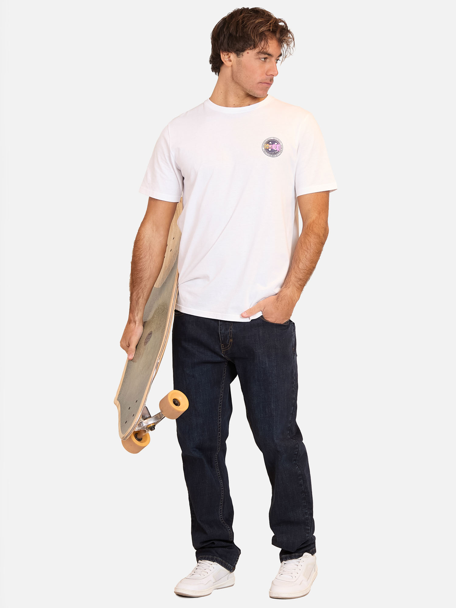 JEANS TOBILLERO SLIM FIT HOMBRE MAUI & SONS CELESTE 5N102-MT25 WAVE - 3