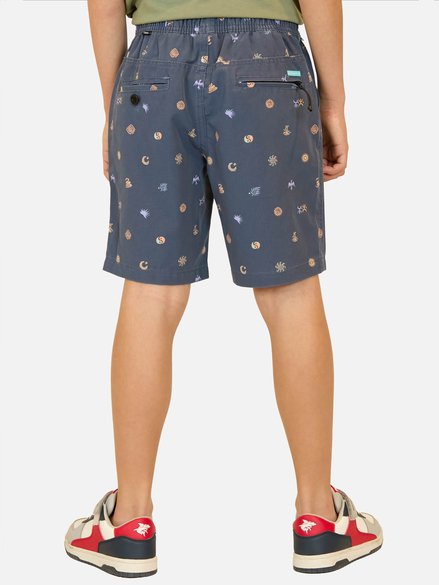 BERMUDA HIBRIDO ELUA DUO MULTICOLOR NIÑO MAUI AND SONS - 2