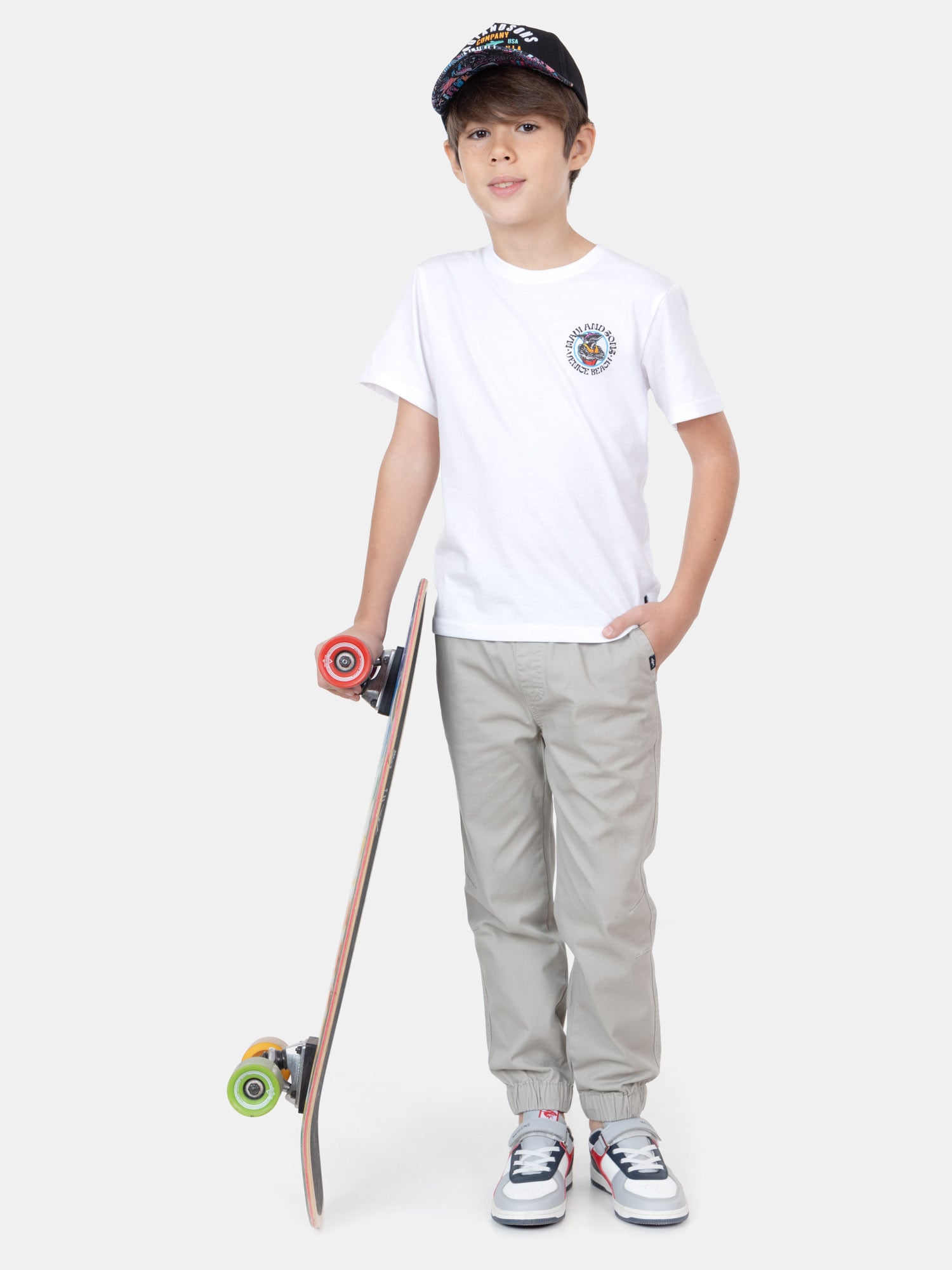 PANTALÓN JOGGER MIRYL BURDEO NIÑO MAUI AND SONS - 2
