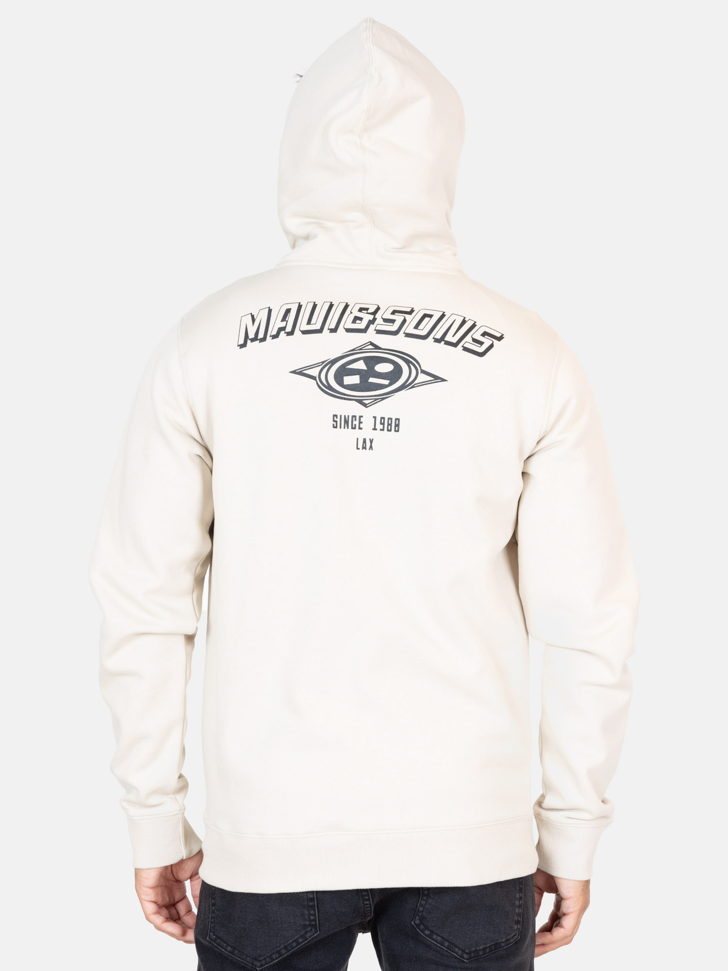 POLERÓN MANGA LARGA ALGODÓN HOMBRE MAUI & SONS BEIGE FZ PACIFIC - 2