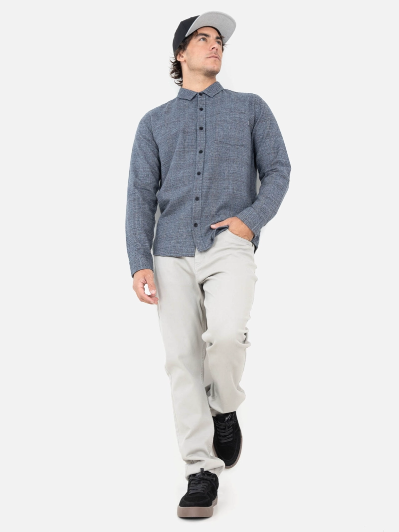 CAMISA FUEGO AZUL HOMBRE MAUI AND SONS - 4