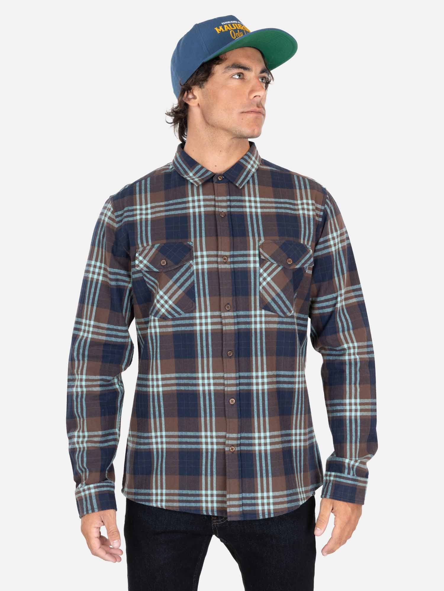 CAMISA QUERY MULTICOLOR HOMBRE MAUI AND SONS - 1