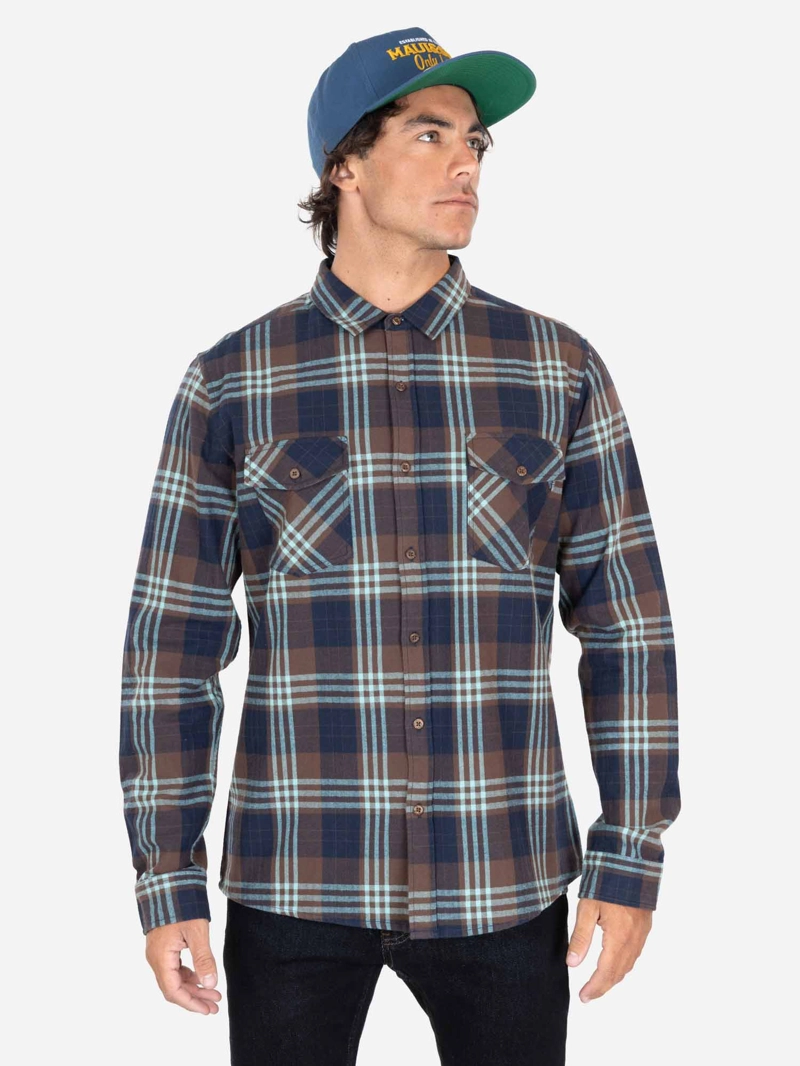 CAMISA QUERY MULTICOLOR HOMBRE MAUI AND SONS - 1
