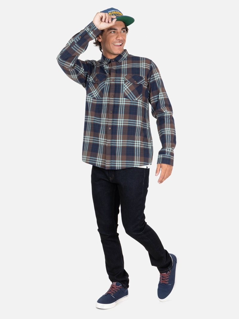 CAMISA QUERY MULTICOLOR HOMBRE MAUI AND SONS - 4