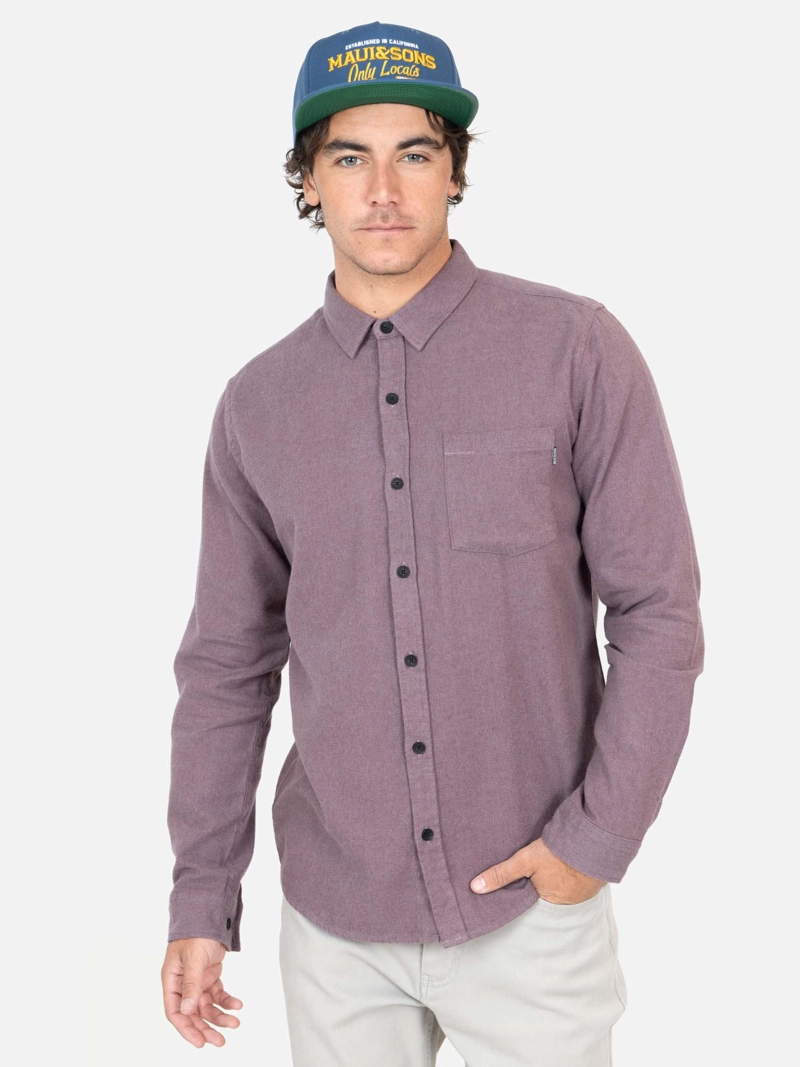 CAMISA LLY MA BURDEO HOMBRE MAUI AND SONS - 1